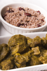 Curried Goat with Rice